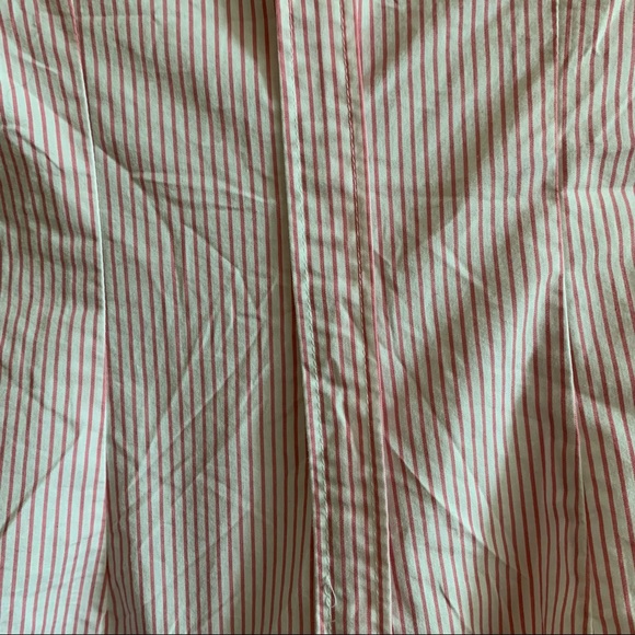 New York and Company Striped Button-up in Size XS - Picture 3 of 13